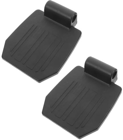 DIYEAH 2 Repose-pieds Universels pour Fauteuil Roulant, Repose-jambes Surélevés Robustes, Accessoires Compatibles, Matériau Solide, Support Stable pour Confort, Équipement Mobilité