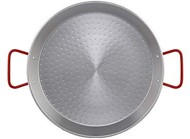 Metaltex - Paellera Acero Pulido 8 Raciones 38 cm