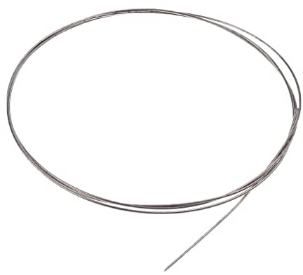 kesoto Klavierdraht Klaviersaiten Draht Pianodraht, Durchmesser 0,725-1,075 mm, Länge 1m - 0,725 mm Ø