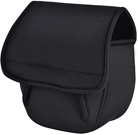 Angelrolle Tasche Spinnrad Tasche Reel Bag Angelrute Gear Tackle Tool Tragetasche Carrier Reisetasche Aufbewahrungstasche(L)