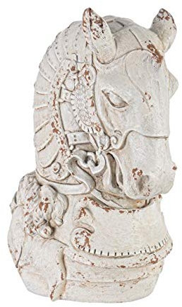 Bizzotto Vase Pferdekopf Magnesia H47 Artikelnummer 0780279
