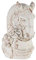 Bizzotto Vase Pferdekopf Magnesia H47 Artikelnummer 0780279