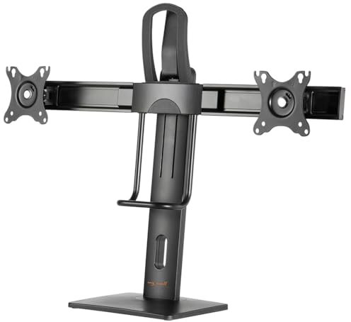 My Wall HL 19 L - Soporte de Mesa para Monitor (17) - 68,6 cm (27), Color Negro