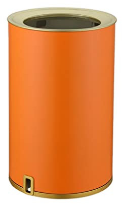 Poubelle/Bac Ordure 8L ronde ouverte de la poubelle et de recyclage de la poubelle, des ordures for les toilettes de restaurant de bureau à domicile, une grande ouverture de 8 pouces Poubelle Cuisine