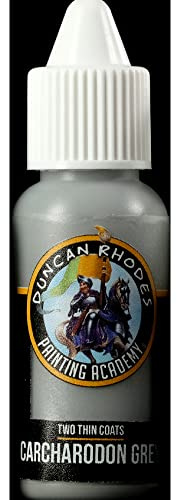 Duncan Rhodes Painting Academy Two Thin Coats Hobby Paints 15ml (Carcharodon Grey)