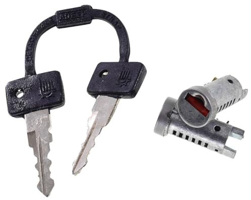 2EXTREME Serrure Kit cylindre de fermeture compatible pour Piaggio Vespa PX PK T5 Free Storm NRG