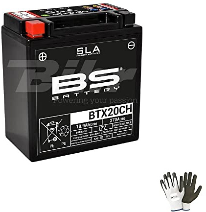 KOMPATIBEL MIT Peugeot Metropolis 400 2013-2019 Batterie BEREIT ZU VERWENDEN BS BTX20CH SLA Charged VERSIEGELTE BATTERIEN 18 AH Ampere 12 Volt 150X87X161