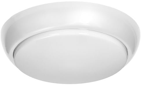 Miratic Deckenleuchte Wandleuchte Rund Deckenlampe mit E27 Fassung 2 x E27 Deckenlampe e27 Fassung Leistung: 40W Matter Lampenschirm IP44 IK10 Schutzklasse: II (Weiß)
