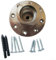 Mandrino per tornio per la lavorazione del legno, 7,6 cm, piastra frontale per tornio per la lavorazione del legno, mandrino filettato da 2,5 cm x 8TPI, accessori di ricambio