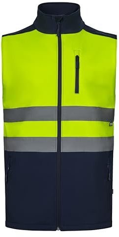 VELILLA Unisex Softshellweste, Zweifarbig Softshellweste, zweifarbig (1er Pack)