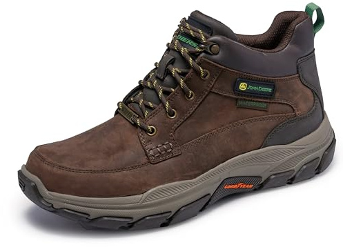 Skechers - Skechers x John Deere RESPECTED LANDIN, Botas cortas al tobillo Hombres, Brown,