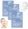 3 Pcs Collagen Maske, Kollagen Bio-Collagen Maske Gesicht Collagen Mask Deep Collagen Mask Korean Bio-Collagen Real Deep Collagen Mask mit Hyaluronsäure,Niacinamid für Mädchen und Frauen