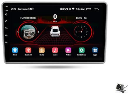 ZWCLSH Rádio De Carro para Citroen C3-XR 2019-2020 Android Autorrádio Bluetooth 9 Ecrã Tátil Com GPS WiFi Câmara Traseira Rádio Carro Com Mirror Link FM RDS Rádio Car-Play Android Auto,M90s