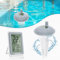 Kabelloses Pool-Thermometer, Schwimmendes Leicht Ablösbares Poolthermometer, Poolthermometer mit IPX7-Wasserschutz und Temperatur/Feuchtigkeitsmonitor für Innen- und Außenbereich für Badewannen