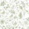 LiKiLiKi Selbstklebende Tapete Grün und Beige Blumentapete 44x300cm Vintage Blumen und Schmetterling Mustertapete Wasserfest und Abwaschbare Klebefolie für Badezimmer Möbel Küchenarbeitsplatte
