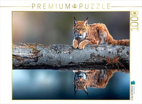 CALVENDO Puzzle Der Luchs | 1000 Teile Lege-Größe 64 x 48 cm Foto-Puzzle für glückliche Stunden