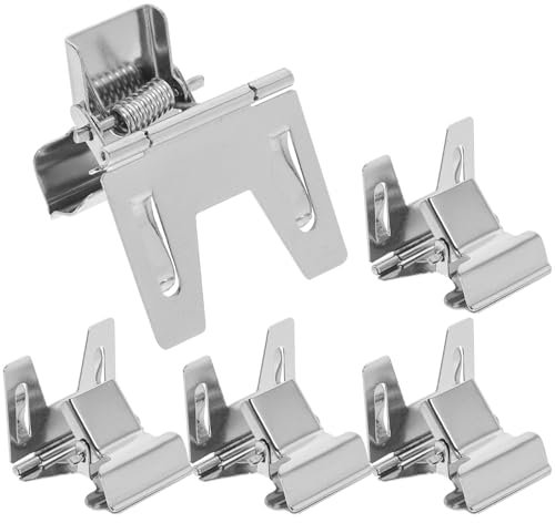 Zghhc 5 Teile/Satz Tag Clip Korb Etiketten Clip Metall Papier Clips Metall Zeichen Waren Tags Regal Etiketten Halter Lebensmittel Etiketten Tag Clips