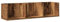 kangqiling Scaffale Porta CD a Parete Antico 75x18x18 cm Legno Multistrato, Marrone, 855948