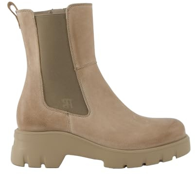 Paul Green Stiefelette 8104-078, Glattleder, Beige, Damen