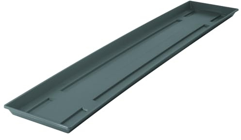 Geli Blumenkasten-Untersetzer, anthrazit, ca. 100 cm