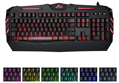 Gaming_Tastaturen RK900 (7 colori singoli)