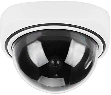 Sonew Caméra Factice D'intérieur D'extérieur, Caméra de Surveillance Factice Visuelle de Surveillance Simulée par Dôme de Sécurité À La Maison sans Fil, pour des Maisons Et des Affaires