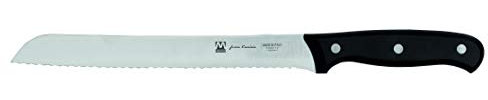 Montana Integral Coltello Pane, Coltello da Cucina con Lama in Acciaio Inox all'Azoto 23 cm e Manico Ergonomico, Coltelli da Cucina Professionali Made in Italy