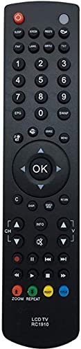 Replace for toshiba rc1910 rc-1910 tv remote control compatible for toshiba remote control rc-1910 for Sharp Toshiba Polaroid Specific Model 30070046 22DL504B 22L1333B