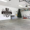 Zdklfm69 Stickers Muraux Autocollant Mural Grand Garage de Service de Voiture Réparation Automobile Piston Véhicule Garage Grange Shop Vinyl Decor 112x110cm