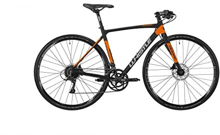 WHISTLE Neues Rennrad Modell 2021 Modoc Flat B Sora Farbe Schwarz/Orange Größe M