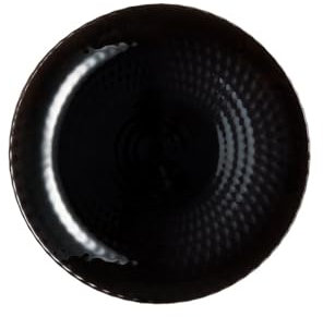 Luminarc Pampille Negro Plato Postre Vidrio 19cm Sodo Apto Microondas Apto Frigorífico Apilable