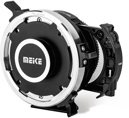 Meike PLTX-C VND Objektivadapter mit manuellem Fokus, variablem ND- und klarem UV-Filter, Konverter für Cine-Objektive der PL-Serie für spiegellose X-Kameras XT2 XT5 XT20 XT30 X-A2 X30 X-S10