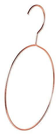 OFFSCH Schalhalter Aus Edelstahl Runder Krawattenring-aufhänger Praktischer Halter Für Krawatten Gürtel Und Schals Platz Sparend Für Kleiderschrank