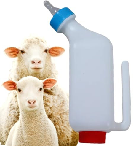 Biberon pour agneaux, biberon pour bébé chèvre - Seau à lait en bouteille d'agneau,Bouteille de chèvre, biberons d'allaitement d'agneau, biberon d'alimentation d'agneau, bouteille de boisson suspendue