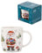 Altom Design Weihnachtsbecher Weihnachtstasse Kaffebecher Teetasse Becher Weihnachten 400ml in Geschenkbox (Santa)