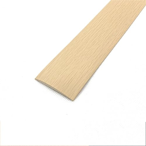 Bande de transition de sol 10 pi x 2 po, bandes de recouvrement de joint de sol en vinyle autocollant, garniture de bord de sol stratifié, carreaux de recouvrement de moquette for joints de sol plats