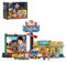 Lumibricks City Drive-in Theater – Set de Construction avec Lumières LED, 1760 Pièces, Cinéma Rétro avec Écran, Panneau Lumineux & 2 Voitures Vintage, Cadeau pour Adultes, Ados & Collectionneurs
