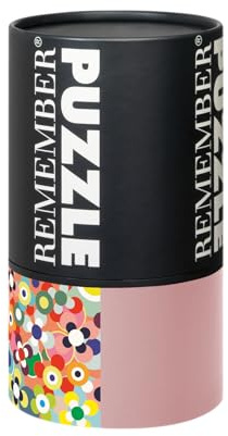 REMEMBER Puzzle Sushi – Design Puzzle für Erwachsene und Kinder mit farbenfrohem Motiv, kreatives Legespiel und Geschenkidee für Puzzlefans