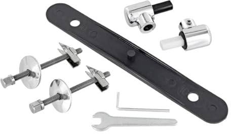 Ideal Standard - Multi Suites, Set di Cerniere per Sedile Copriwater Serie Linda, T2044AA, Cromato