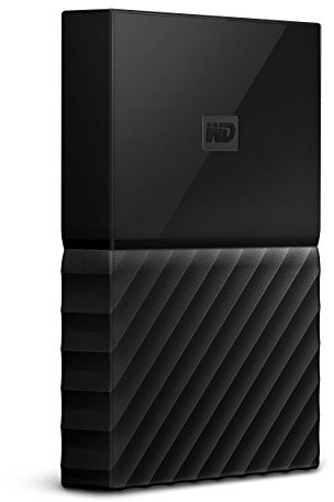 Western Digital My Passport for Mac 1 TB Portable Hard Drive with Type-C cable - Black