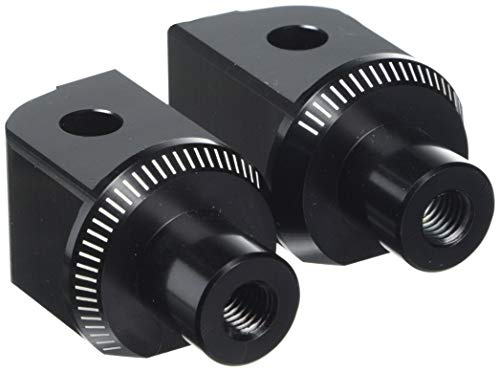 Puig 9520N Footpegs CNC machined aluminium, Black