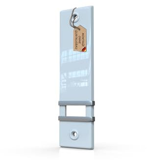 markiso® Rollladengurt Abdeckung [30 Stück] – Lochabstand 160 mm | Gurtwickler Abdeckung aus Kunststoff | Einfache Montage ohne Gurtausbau | Gurtwicklerblende für Maxigurte| Farbe Weiß