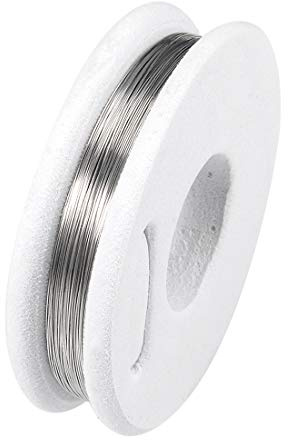sourcing map 0,2 mm 32AWG Heizwiderstand Kabel Nichrome Drähte 33ft | Heizwiderstandskabel für Heizelemente