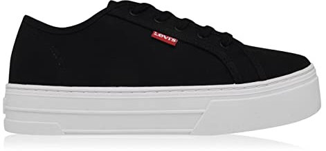 Levi's Tijuana, Sneakers Mujer, Negro Regular Black, 37 EU