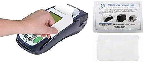 Card Reader Cleaning Card - Universal - for Verifone, Pax, Ingenico Card Readers (20)