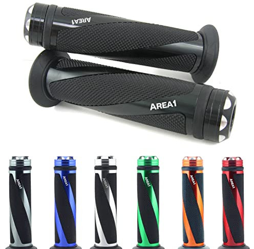 Area1 Lenkergriffe kompatibel mit Z1000, Z1000R, Z950 RS Cafe (Coil/Schwarz)