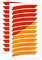 reflexsticker in Neon-Edition für Fahrradfelgen | 12 bis 24 Zoll Felgen | gelb oder orange | 24 Streifen im Set | Reflektoren-Aufkleber fürs Fahrrad, Kinder Laufrad, Anhänger, Dreirad (20ʺ, orange)