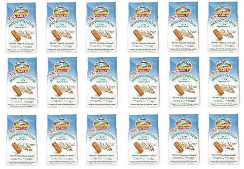 18x Divella Non ti scordar di me Biscotti Integrali ai cereali Vollkornkekse mit Getreide Kekse 400g Biscuits Cookies italienische Kekse