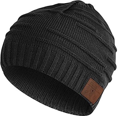 blueear Bluetooth Beanie Mütze Bluetooh 5.2 Kopfhörer Kabellose Winterstrickmützen mit Stereo-Lautsprecher und MIC,Geschenk für Geburtstag,Weihnachten,Erntedankfest