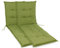 sunnypillow 2 Stück Liegenauflagen 190 x 60 - Auflage Sonnenliege Polster für Gartenliege extra dick 9cm - Polsterauflagen Outdoor, wasserdicht, UV Lichtecht für Gartenmöbel Liegestuhl Liegen - Grün